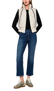 Укороченные джинсы 