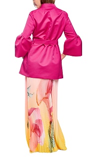 Пальто с рукавами-буфами