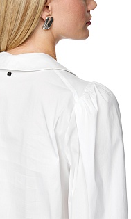 Блуза с объемными рукавами