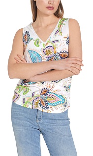 Топ с принтом