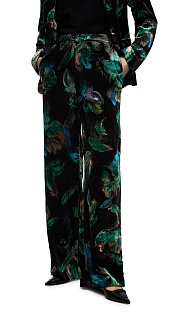 Брюки с принтом