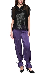 Шелковый топ