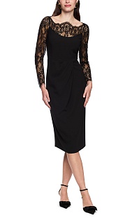 Платье с кружевом