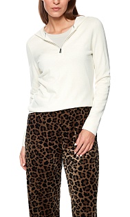 Пуловер с капюшоном