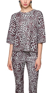 Блуза с принтом