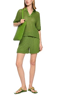 Ажурный пуловер