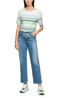 Прямые джинсы