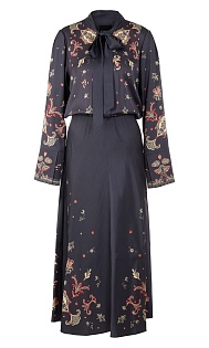 Платье с принтом