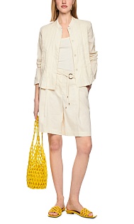 Жакет из льна и вискозы