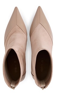 Ботильоны из кожи