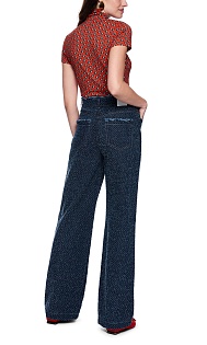 Джинсы из твида