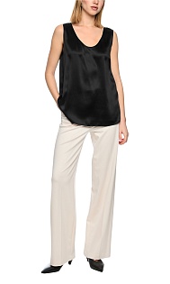 Топ из шелка