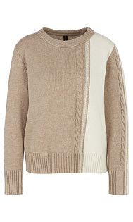 Пуловер из шерсти и кашемира Marc Cain, VS41.36M67/620-F, тема Mountain Air, сезон Осень-Зима 2023